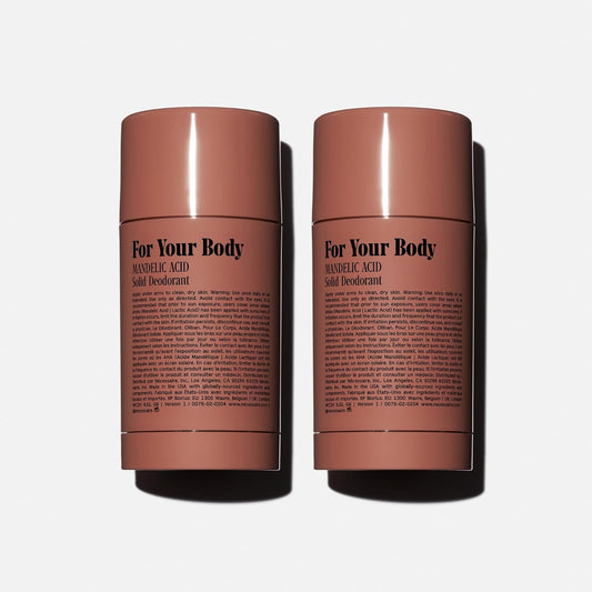 the Deodorant Olibanum | Natural Aluminum Free Deodorant for Women & Men. Extra Strength Treatment with Mandelic Acid. Free of Baking Soda, Ozokerite & Parabens (2X 75 G/2.5 Oz)