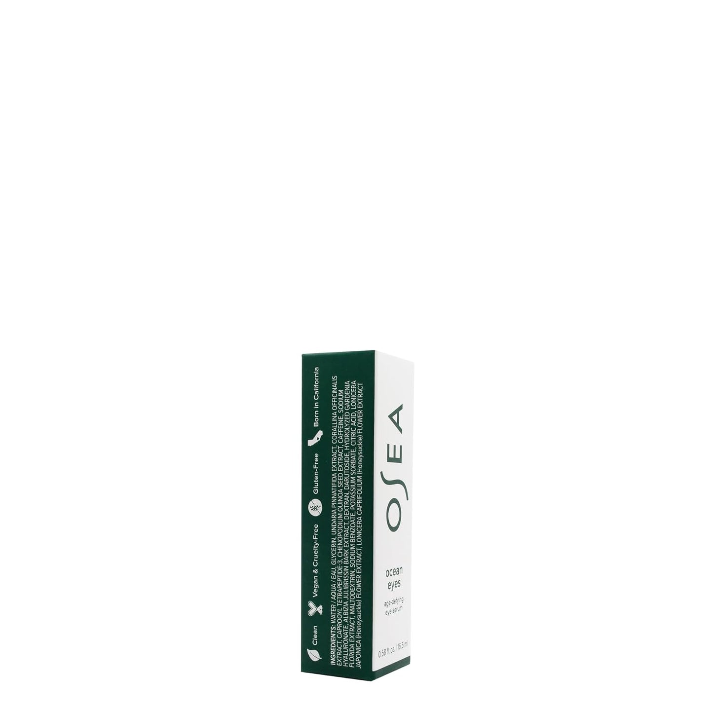 Ocean Eyes® Age-Defying Eye Serum - for Dark Circles, Puffiness - Cooling Roller Ball Applicator - Hyaluronic Acid, Peptides - Clean Skincare - Vegan & Cruelty-Free Anti-Aging under Eye Treatment