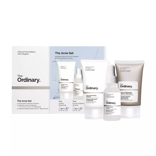 The Ordinary Acne Set - 3Pc - Ulta Beauty: Anti-Acne, Vegan, for Oily Acne-Prone Skin