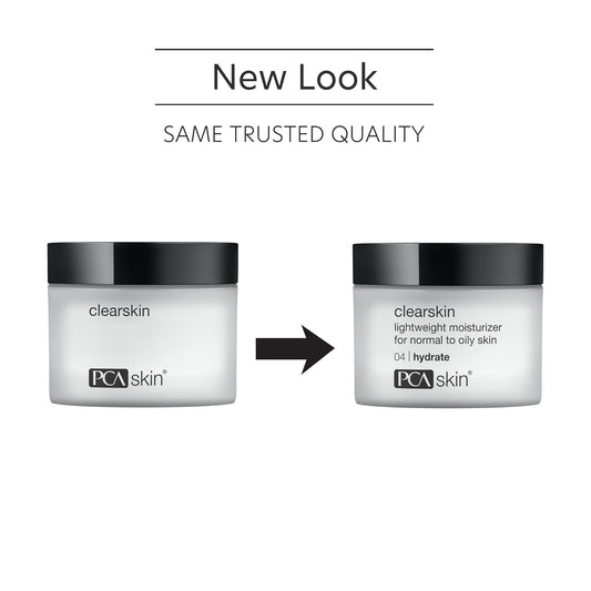PCA SKIN Clearskin Lightweight Face Moisturizer for Oily Skin, Daily Hydrating Facial Moisturizer for Oily, Acne-Prone, and Sensitive Skin, Quick Absorbing, Reduces Discolorations, 1.7 Oz Jar