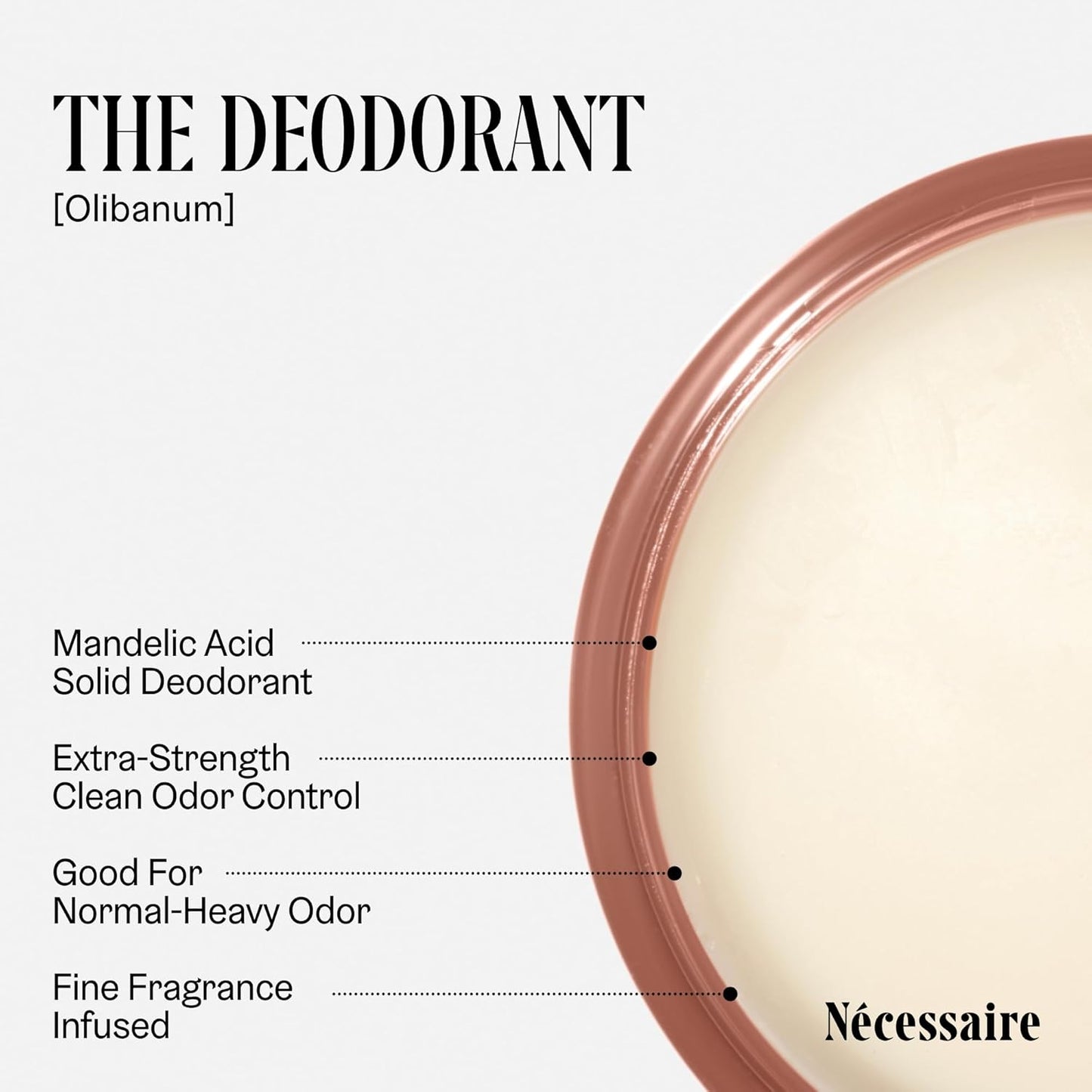 the Deodorant Olibanum | Natural Aluminum Free Deodorant for Women & Men. Extra Strength Treatment with Mandelic Acid. Free of Baking Soda, Ozokerite & Parabens (75 G/2.5 Oz)