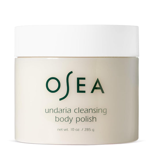 Undaria Cleansing Body Polish 10Oz - Spa-Worthy AHA Body Exfoliator with Pumice and Seaweed