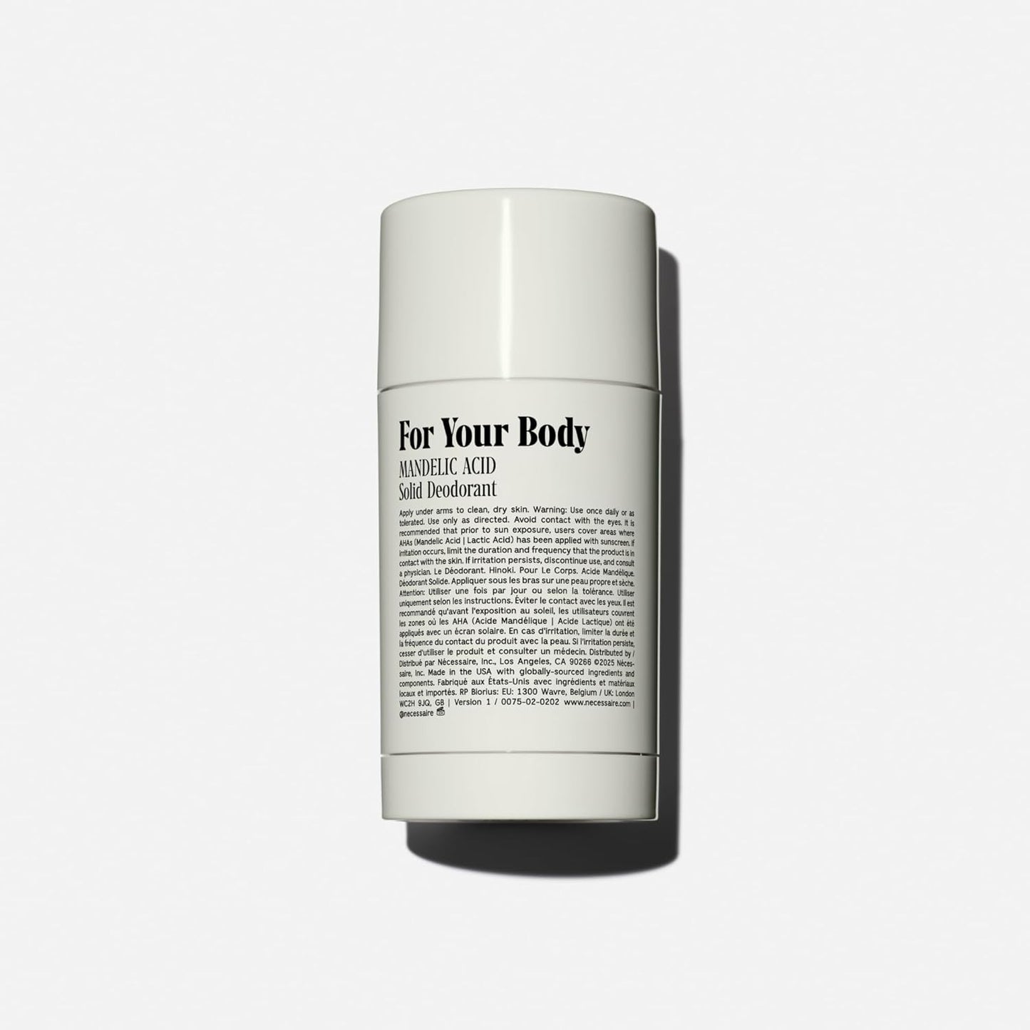 the Deodorant Hinoki | Natural Aluminum Free Deodorant for Women & Men. Extra Strength Treatment with Mandelic Acid. Free of Baking Soda, Ozokerite & Parabens (75 G/2.5 Oz)