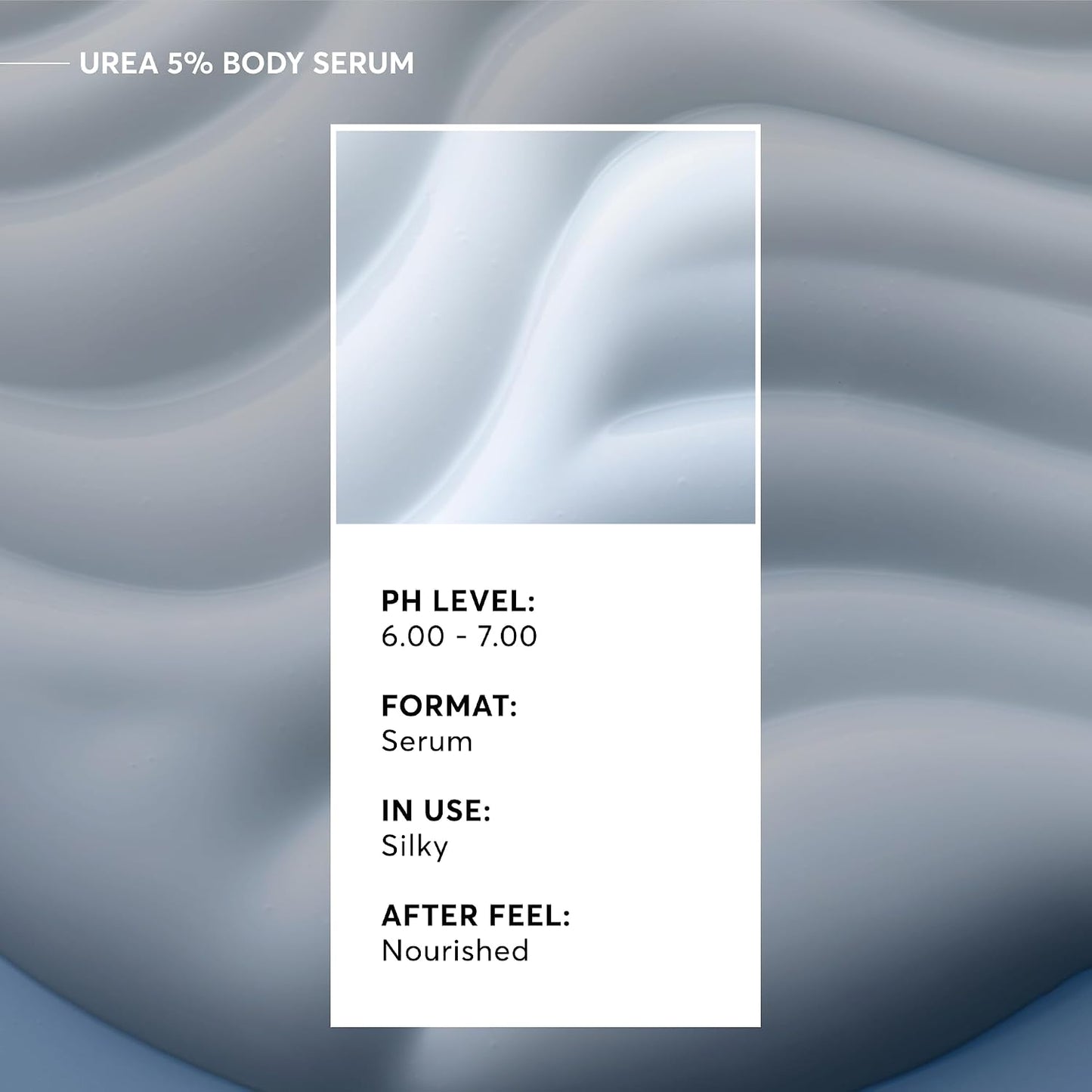 Urea 5% Body Serum, Lightweight, Hydrating Serum with Nourishing & Soothing Benefits for Barrier Support, Vegan & Cruelty-Free, 14 Oz