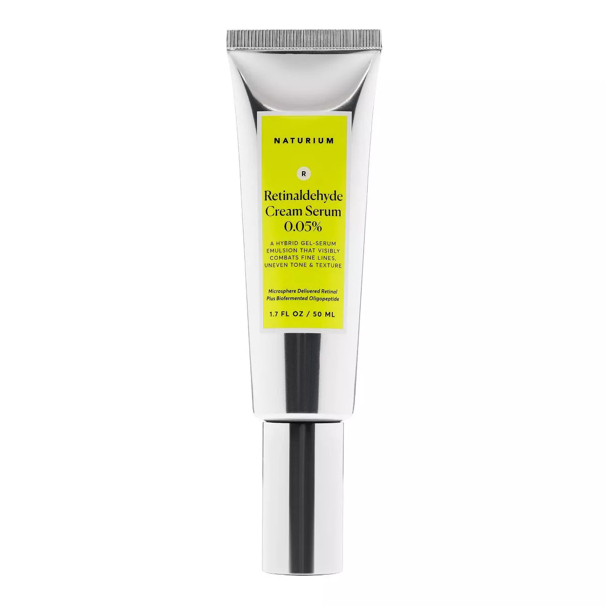 Naturium Retinaldehyde Cream Serum 0.05% - 1.7 Fl Oz: Anti-Aging, Face Serum, Normal Skin, Unscented
