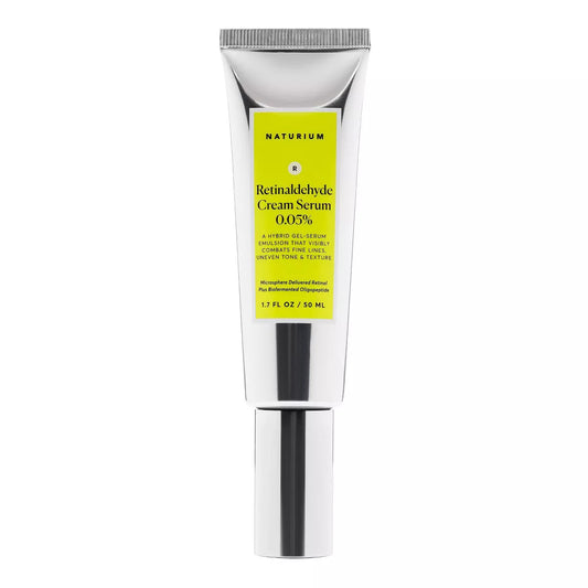 Naturium Retinaldehyde Cream Serum 0.05% - 1.7 Fl Oz: Anti-Aging, Face Serum, Normal Skin, Unscented