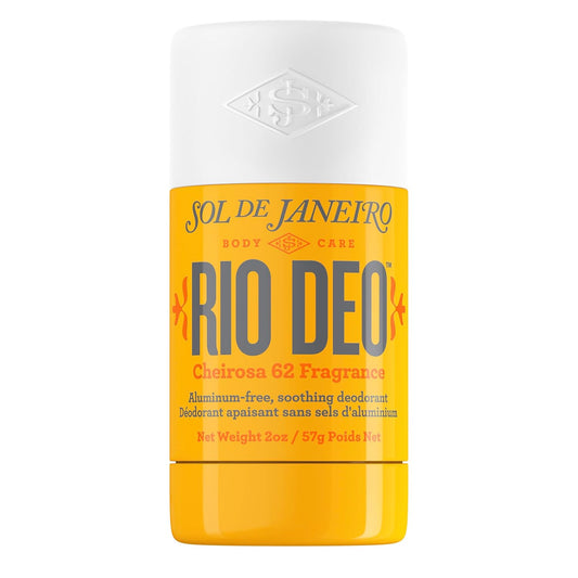Sol De Janeiro Rio Deo - Refillable Aluminum Free Deodorant | Prevents Odor, Gently Exfoliates, Evens Skin Tone