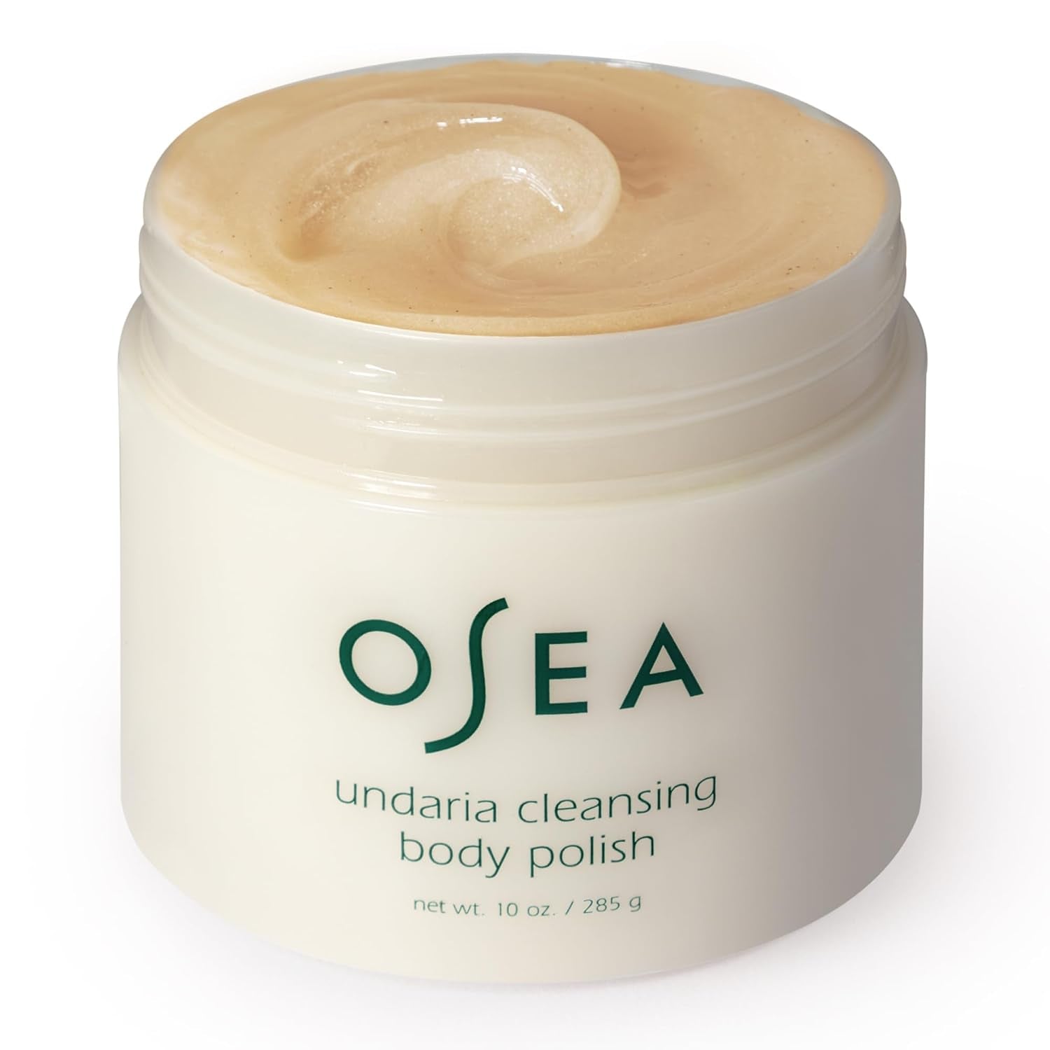 Undaria Cleansing Body Polish 10Oz - Spa-Worthy AHA Body Exfoliator with Pumice and Seaweed