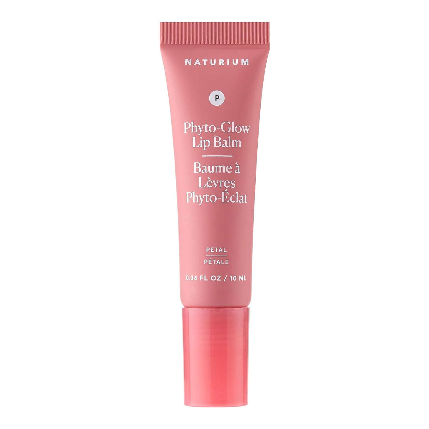 Phyto-Glow Lip Balm, Hydrating Lip Care with a Glossy Finish, 0.34 Oz Petal