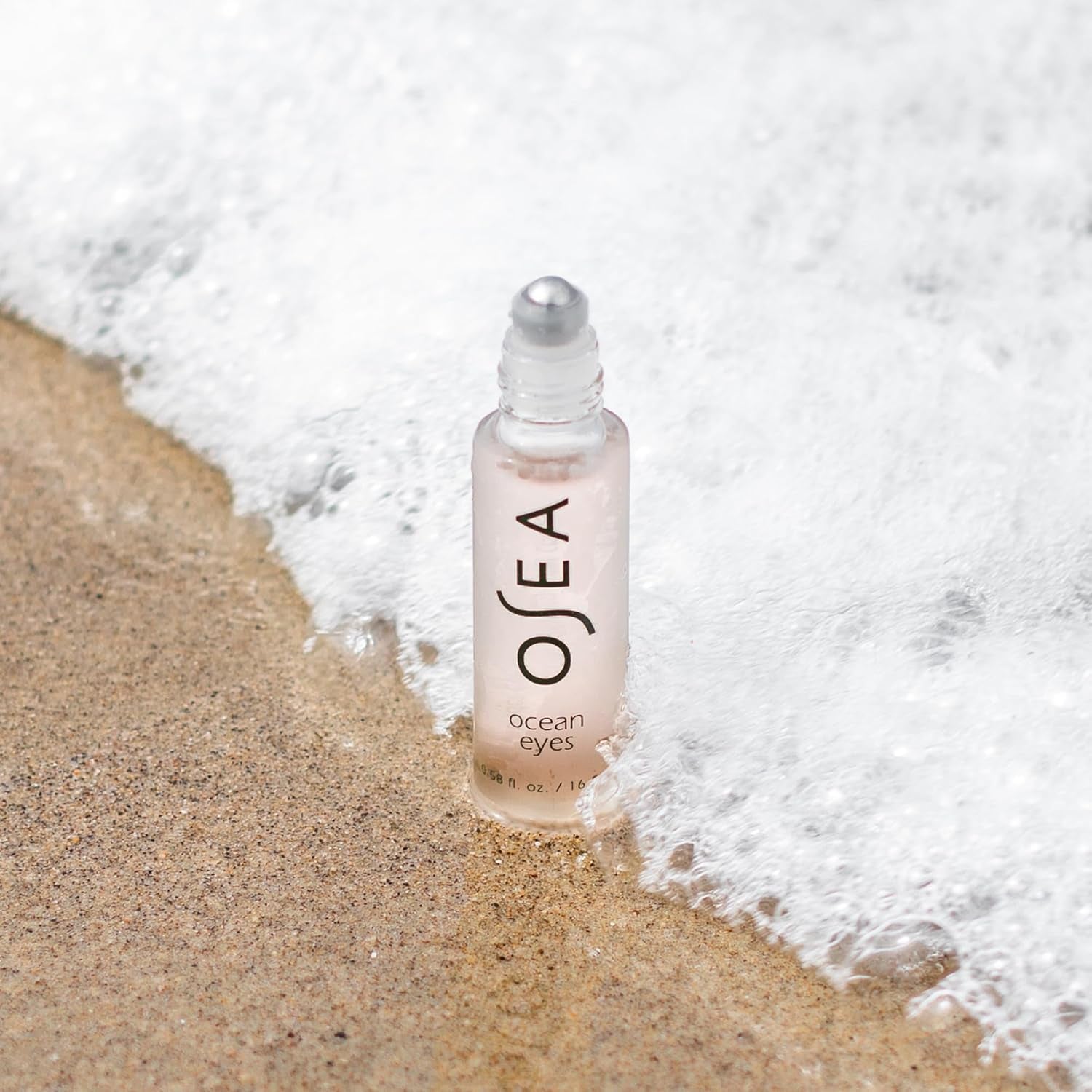 Ocean Eyes® Age-Defying Eye Serum - for Dark Circles, Puffiness - Cooling Roller Ball Applicator - Hyaluronic Acid, Peptides - Clean Skincare - Vegan & Cruelty-Free Anti-Aging under Eye Treatment