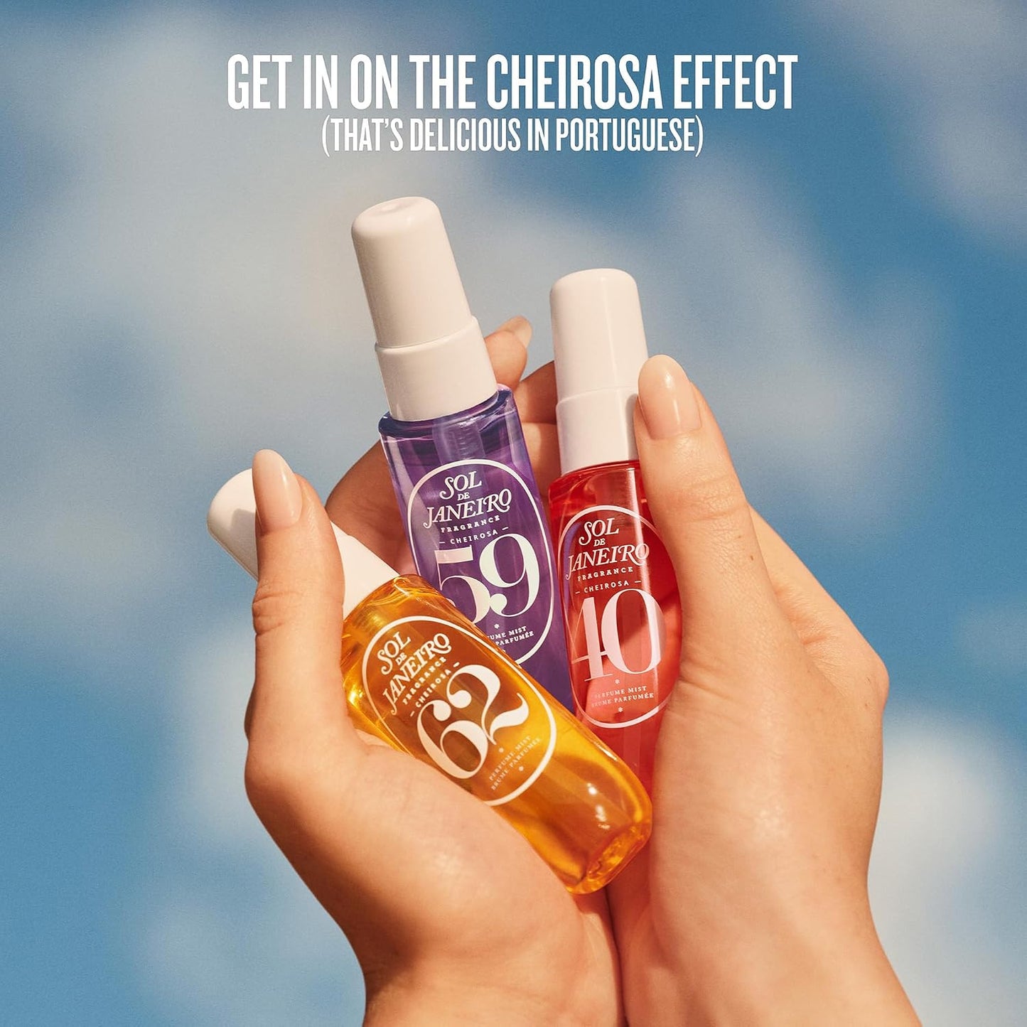 Sol De Janeiro Cheirosa Perfume Mist Discovery Set | Includes Cheirosa 62, 40, and 59 | 3 X 1 Fl Oz. Beauty Minis