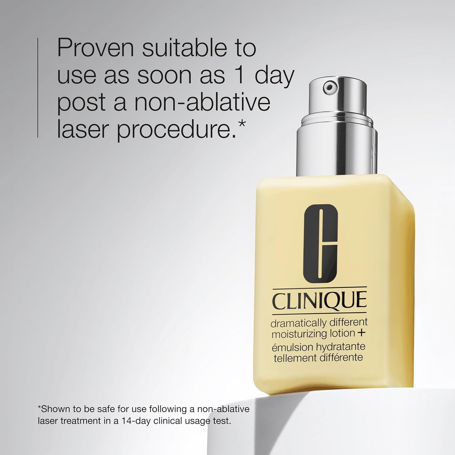 Clinique Dramatically Different Moisturizing Lotion+ | Hydrating Face Moisturizer with Glycerin and Urea | Strengthens Skin Barrier | Step 3 in 3-Step Skin Care Routine