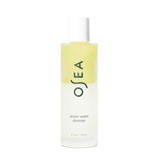 Ocean Wave Cleanser – Makeup Remover + Cleansing Oil– Bi-Phase Oil Cleanser for Waterproof Makeup – Lightweight Hydrating Formula