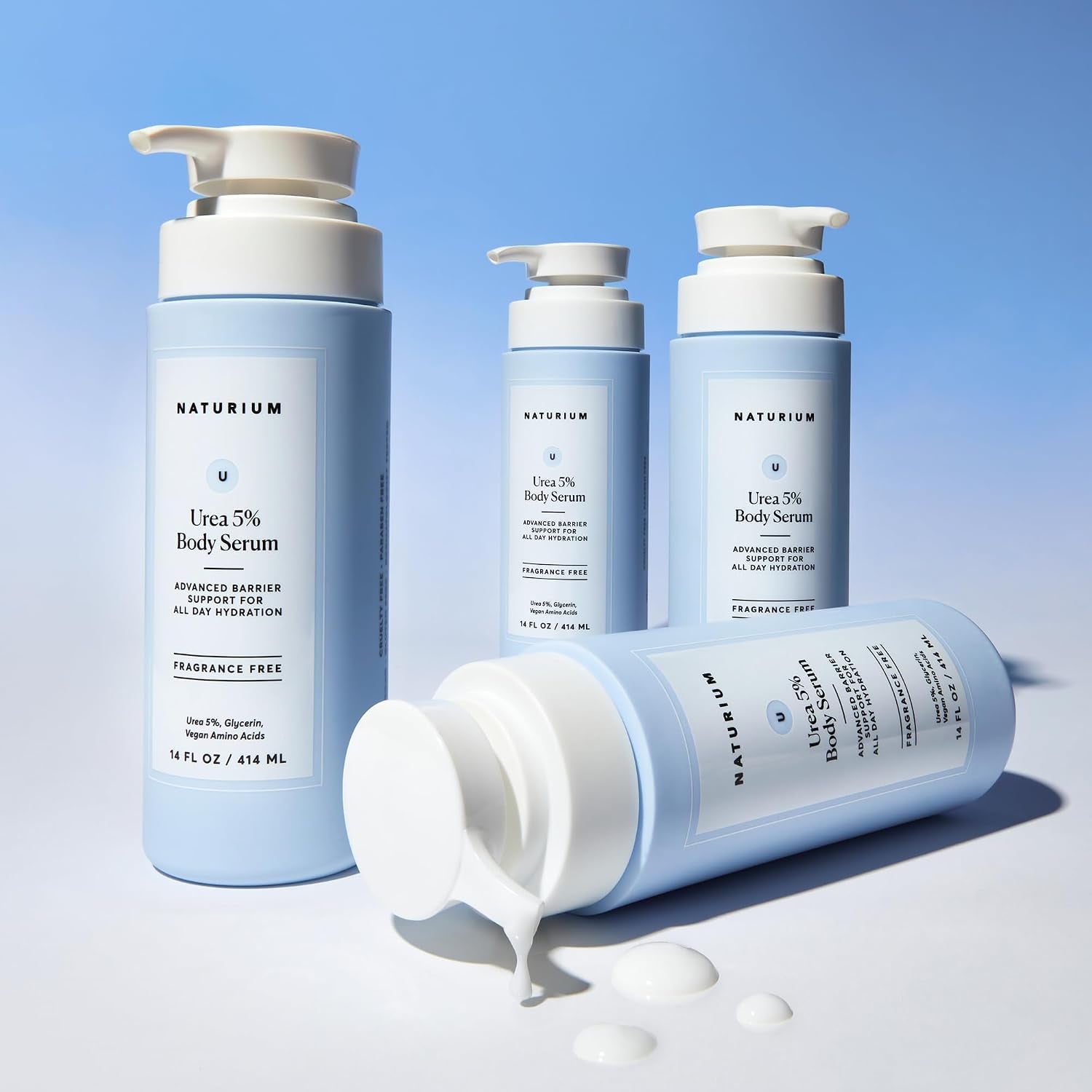 Urea 5% Body Serum, Lightweight, Hydrating Serum with Nourishing & Soothing Benefits for Barrier Support, Vegan & Cruelty-Free, 14 Oz