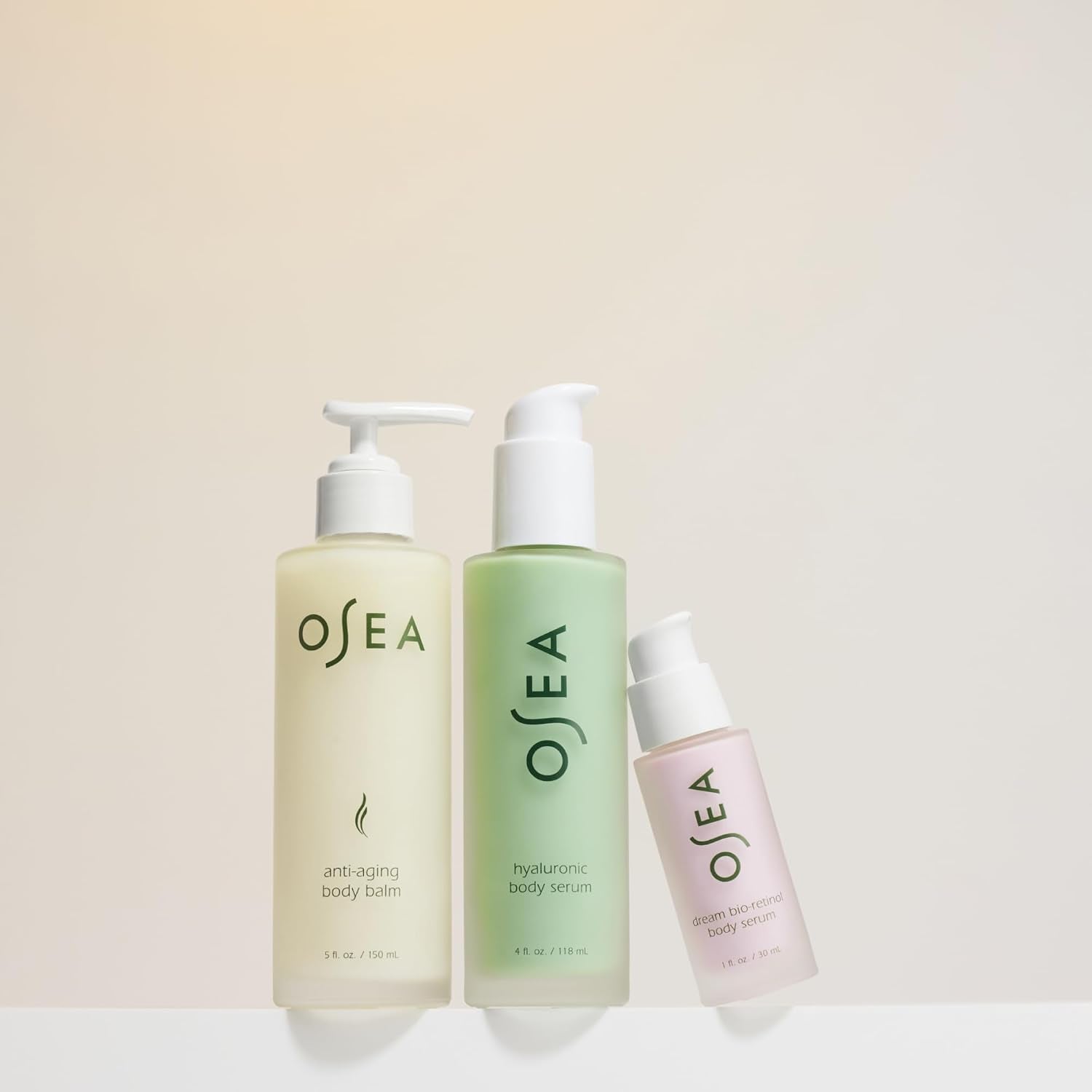 Firm & Hydrate Body Trio – Firming & Hydrating Mother'S Day Limited Edition Gift Set with Anti-Aging Balm, Hyaluronic Serum & Travel Size Dream Bio-Retinol Serum