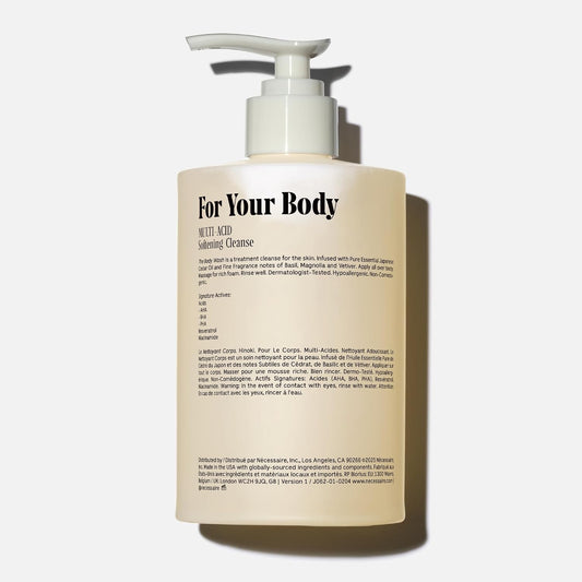 the Body Wash Hinoki. Multi-Oil Shower Gel Body Wash for Women + Men. Non-Comedogenic + Hypoallergenic for Sensitive Skin with Niacinamide. 500Ml/16.9 Fl Oz