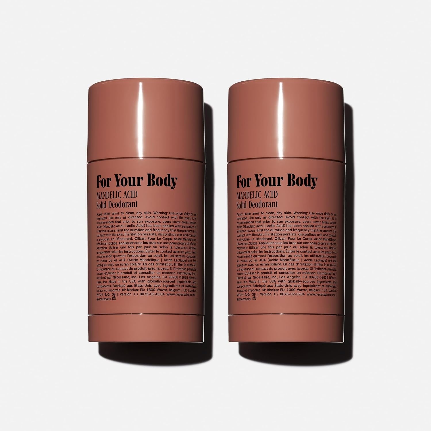 the Deodorant Olibanum | Natural Aluminum Free Deodorant for Women & Men. Extra Strength Treatment with Mandelic Acid. Free of Baking Soda, Ozokerite & Parabens (2X 75 G/2.5 Oz)