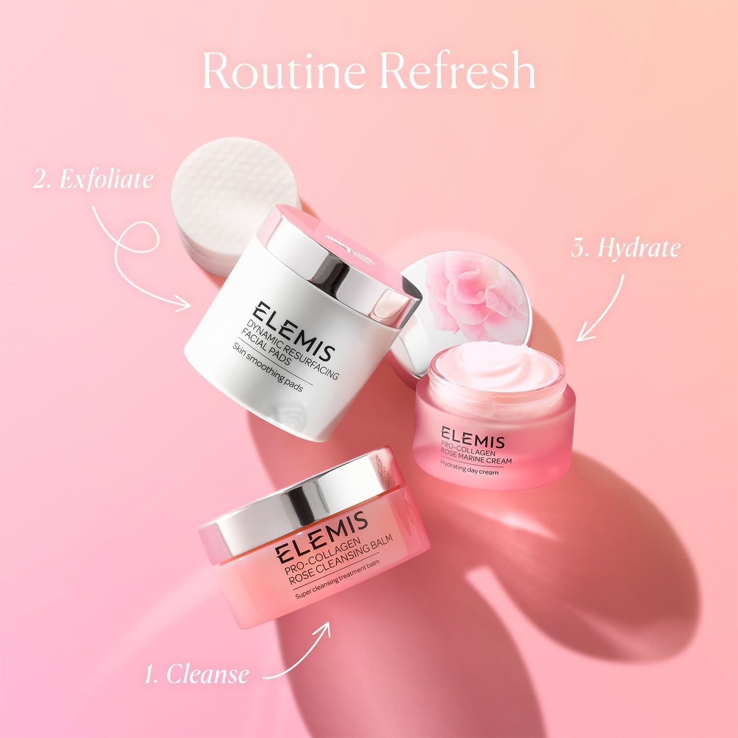 ELEMIS Pro-Collagen Rose Marine Cream, Anti-Wrinkle Daily Face Moisturizer & Soothing Hydrating Facial Skin Care, Clinically Proven to Reduce Appearance of Wrinkles in 2 Weeks