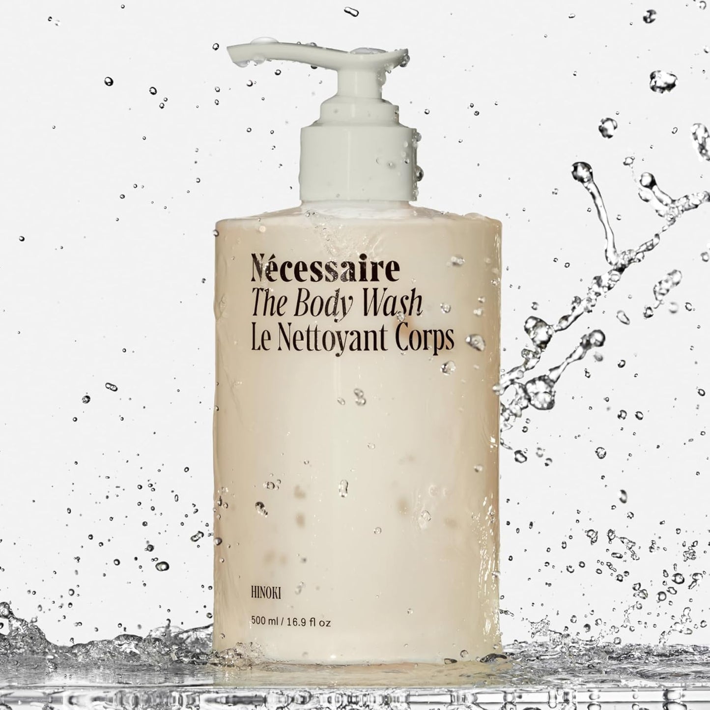 the Body Wash Hinoki. Multi-Oil Shower Gel Body Wash for Women + Men. Non-Comedogenic + Hypoallergenic for Sensitive Skin with Niacinamide. 500Ml/16.9 Fl Oz