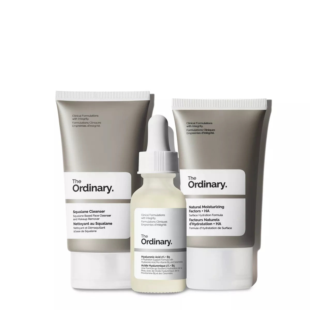 The Ordinary the Daily Set - 3Ct - Ulta Beauty: Hydrating, for Normal, Oily & Combination Skin, Unscented