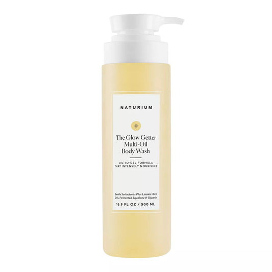 Naturium the Glow Getter Multi-Oil Hydrating Body Wash - 16.9 Fl Oz: Liquid Cleanser for Sensitive, Mature Skin
