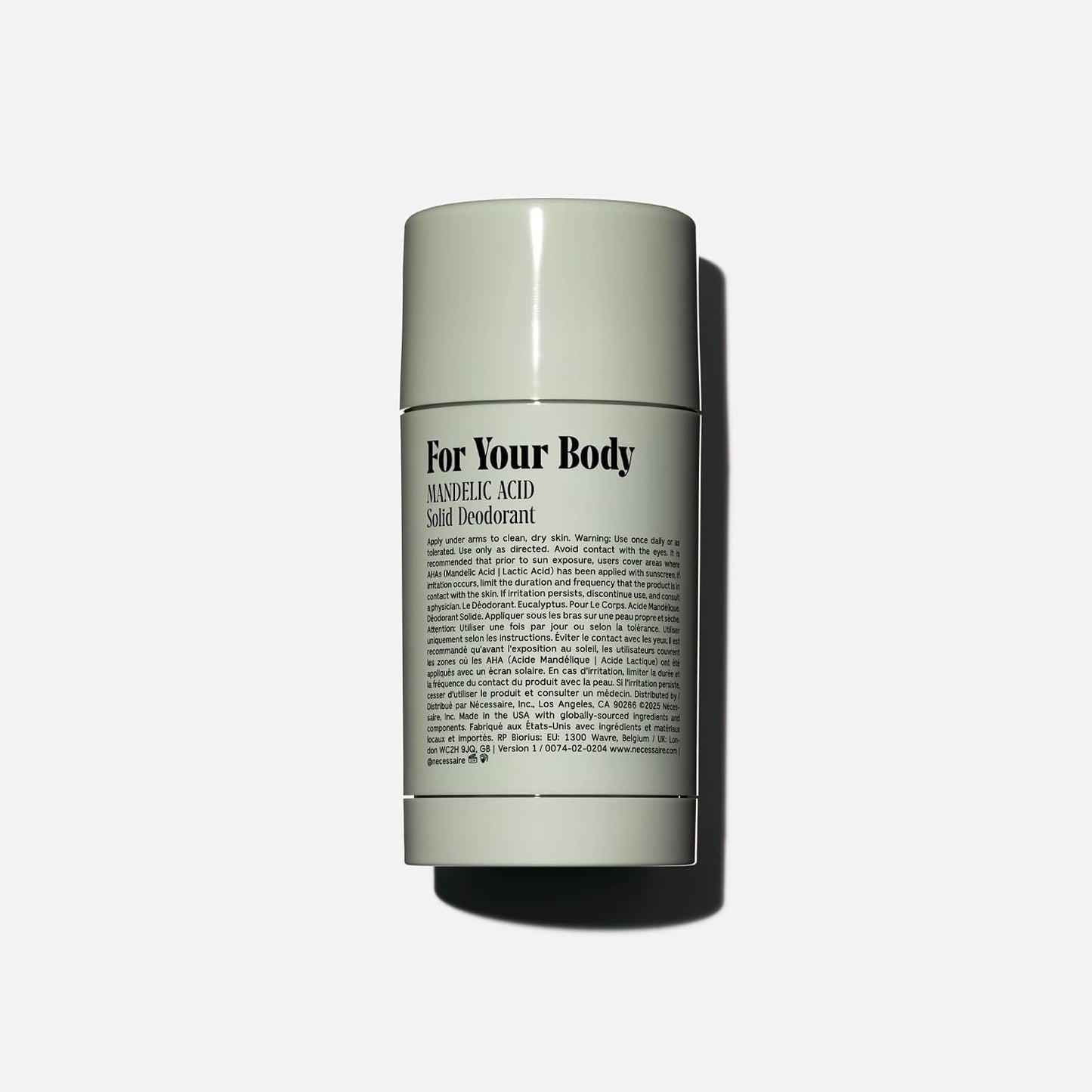 the Deodorant Eucalyptus | Natural Aluminum Free Deodorant for Women & Men. Extra Strength Treatment with Mandelic Acid. Free of Baking Soda, Ozokerite & Parabens (75 G/2.5 Oz)