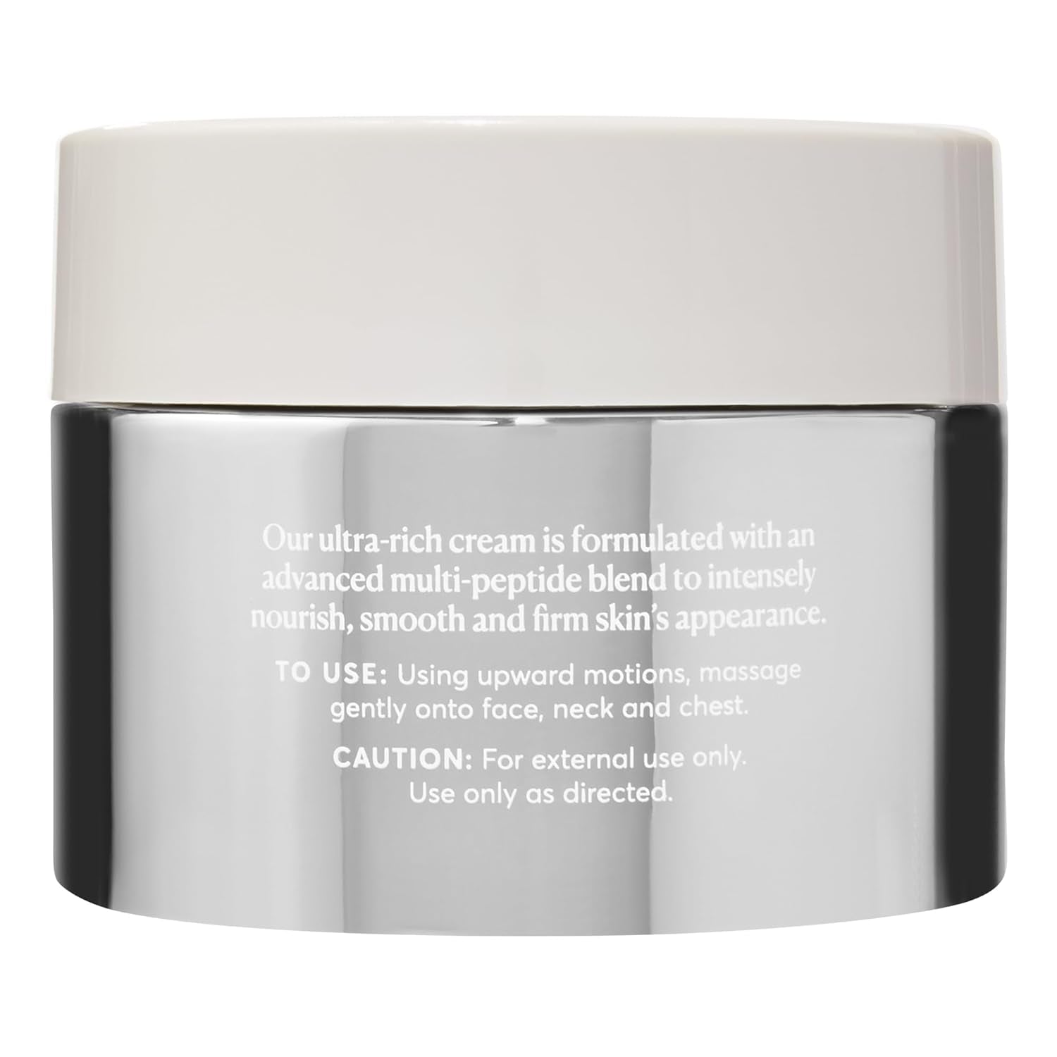 Multi-Peptide Rich Cream, Hydrating & Nourishing to Help Appearance of Fine Lines & Wrinkles, Vegan & Cruelty-Free, 1.7 Oz