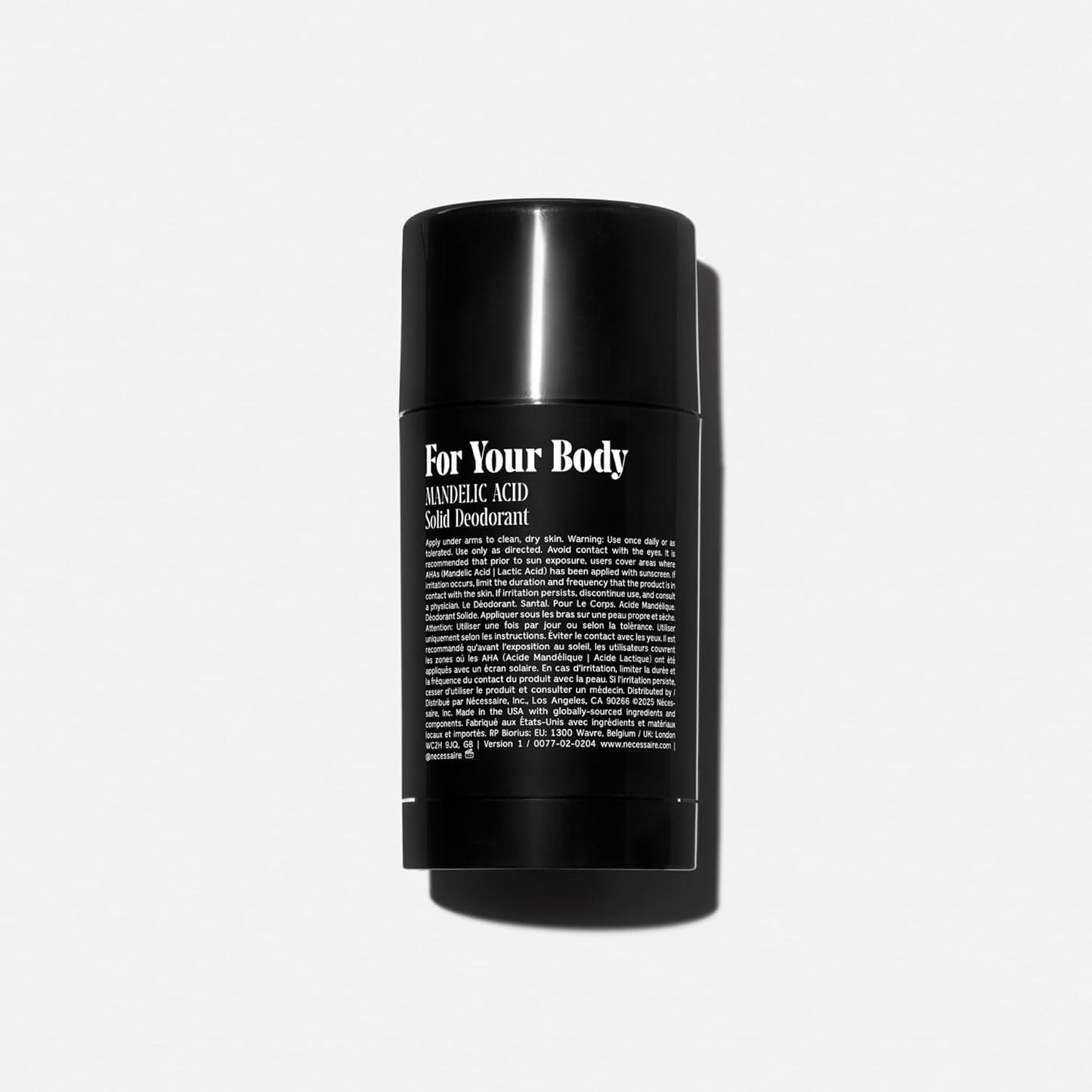 the Deodorant Santal | Aluminum Free Deodorant for Women & Men. Extra Strength Treatment with Mandelic Acid. Free of Baking Soda, Ozokerite & Silicones (75 G/2.5 Oz)