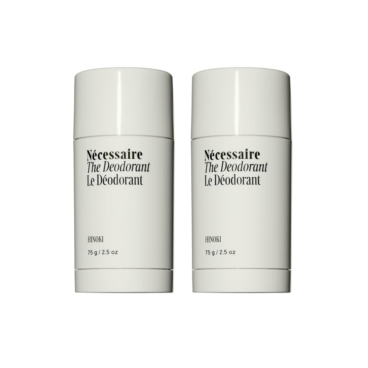 the Deodorant Hinoki | Natural Aluminum Free Deodorant (2X 75 G/2.5 Oz)