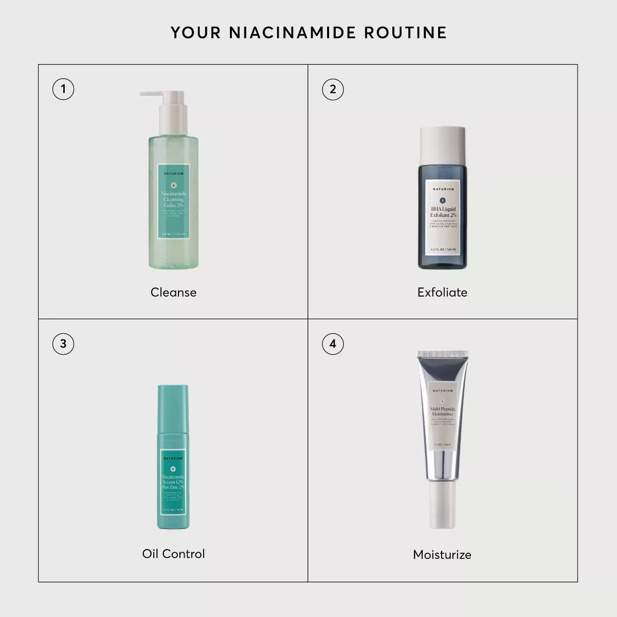 Naturium Niacinamide Serum 12% plus Zinc 2% - 1 Fl Oz: Paraben-Free, Contains Hyaluronic Acid, Vegan, Unscented