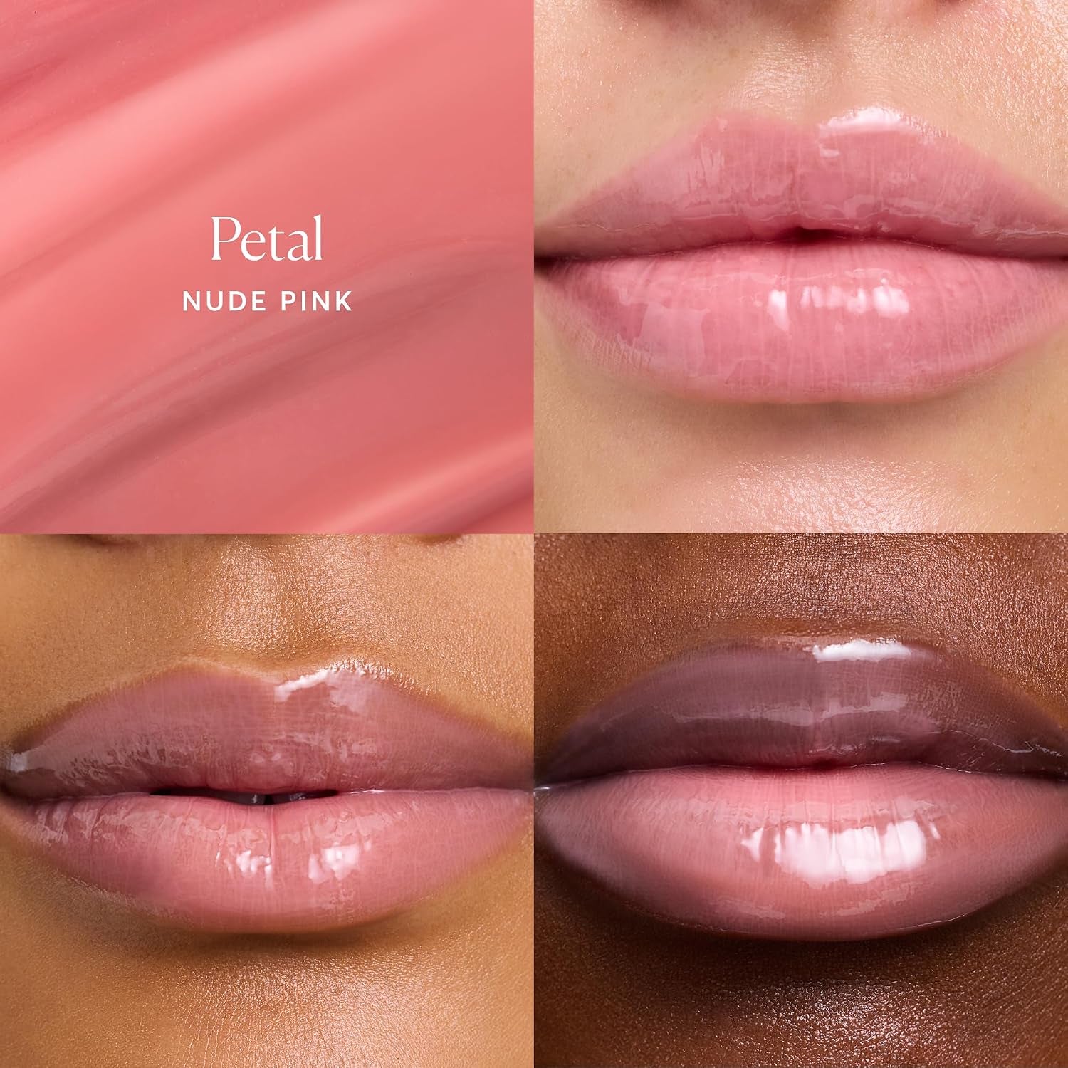 Phyto-Glow Lip Balm, Hydrating Lip Care with a Glossy Finish, 0.34 Oz Petal