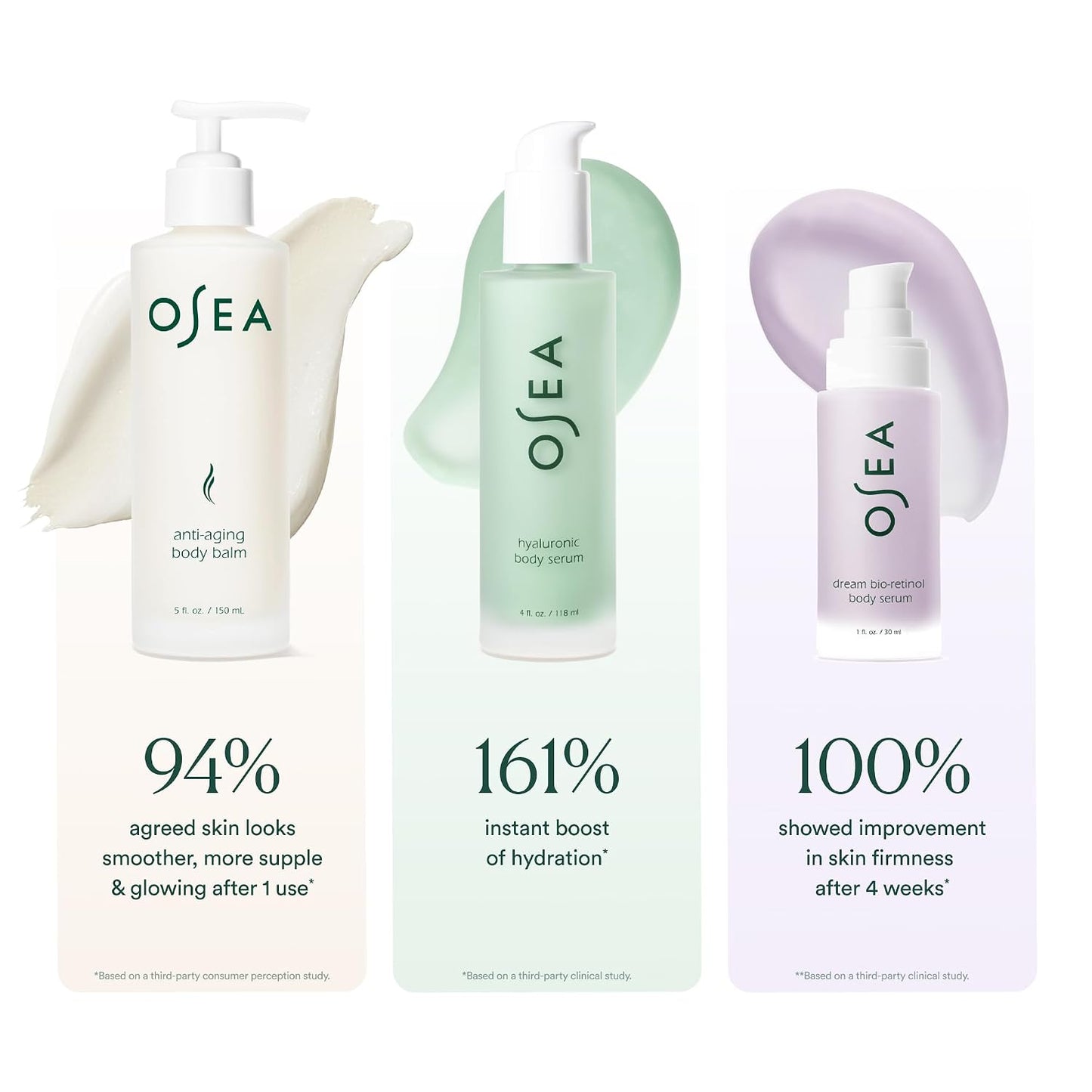 Firm & Hydrate Body Trio – Firming & Hydrating Mother'S Day Limited Edition Gift Set with Anti-Aging Balm, Hyaluronic Serum & Travel Size Dream Bio-Retinol Serum