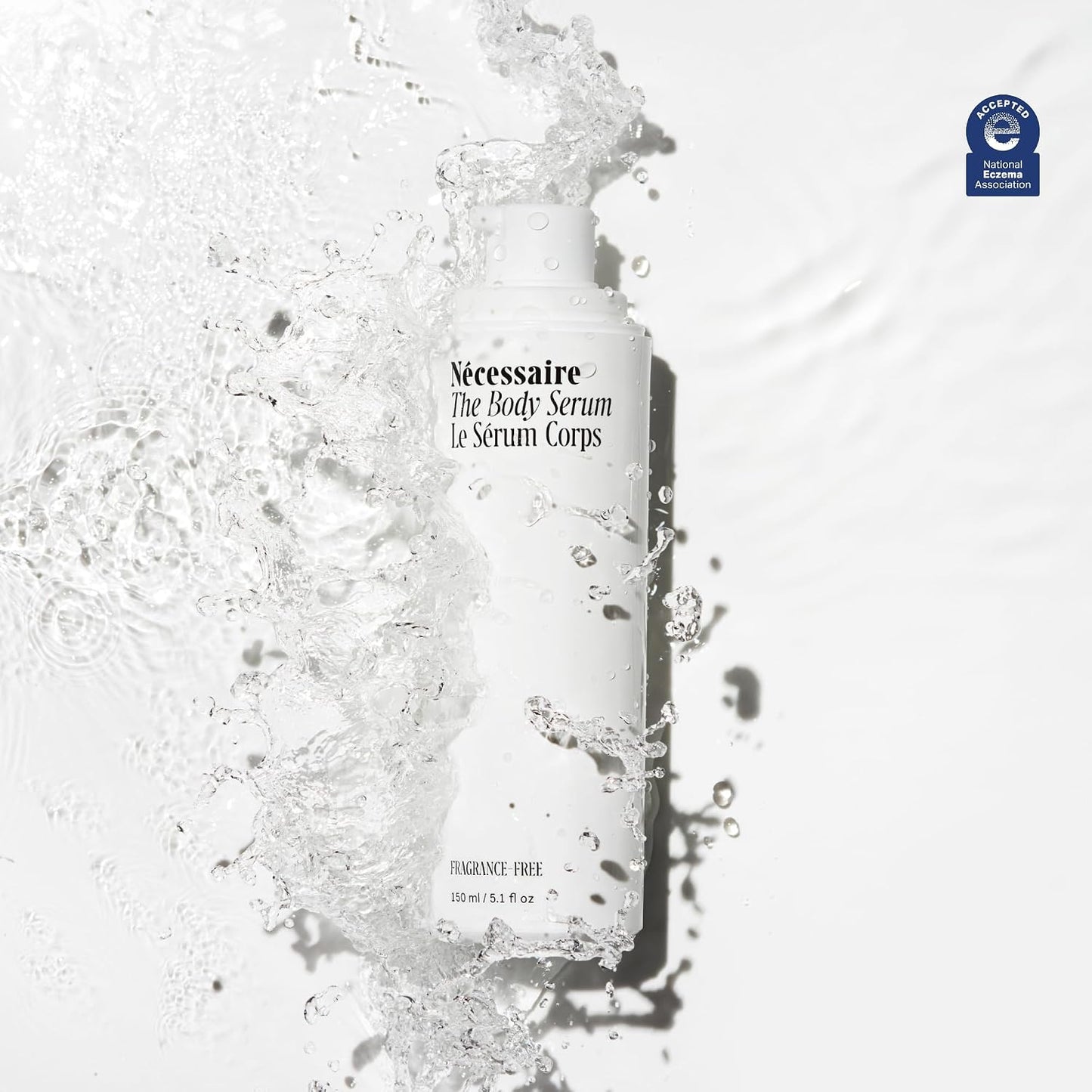 the Body Serum – Fragrance-Free Hyaluronic Acid Body Serum for Women+ Men. Niacinamide Firming Body Lotion – Fast-Absorbing for Sensitive + Eczema-Prone Skin. 150 Ml / 5.1 Fl Oz.