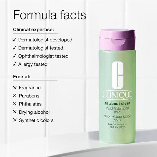 Clinique All about Clean Liquid Facial Soap Mild