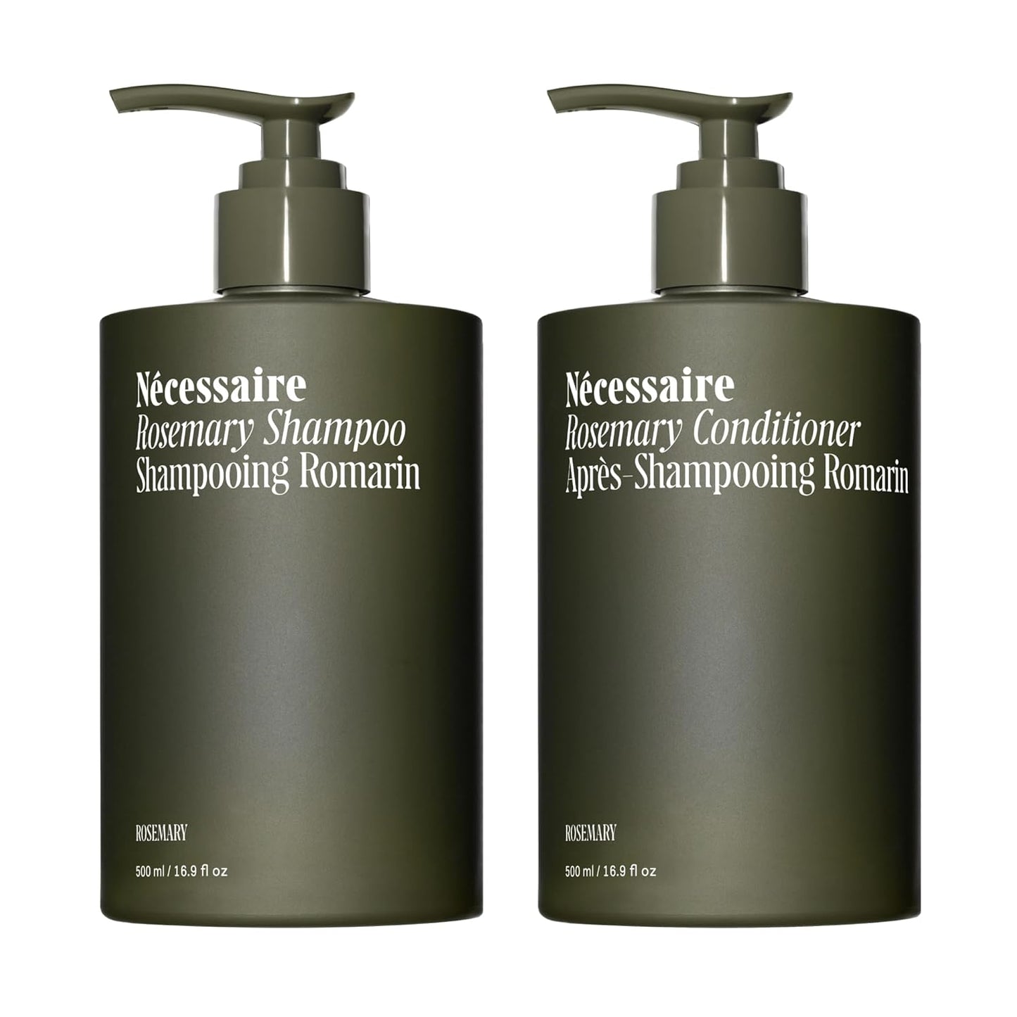 Rosemary Hair Duo | Multi-Protein Strengthening Rosemary Shampoo and Conditioner Set . 250 Ml / 8.4 Oz