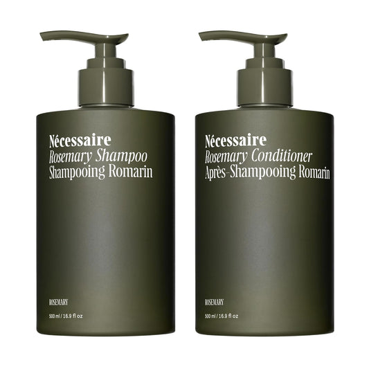 Rosemary Hair Duo | Multi-Protein Strengthening Rosemary Shampoo and Conditioner Set . 250 Ml / 8.4 Oz