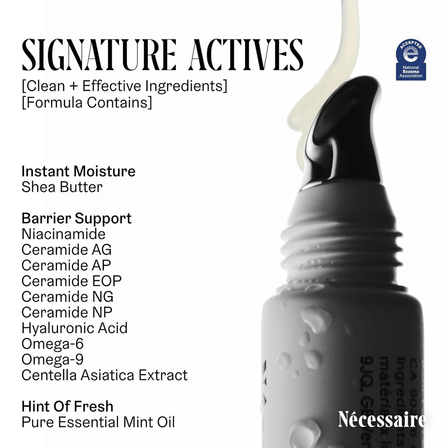 the Lip Balm | Hydrating Hyaluronic Acid Lip Balm, Mint Oil with Niacinamide + Essential Ceramides. 15 Ml / 0.5 Fl Oz