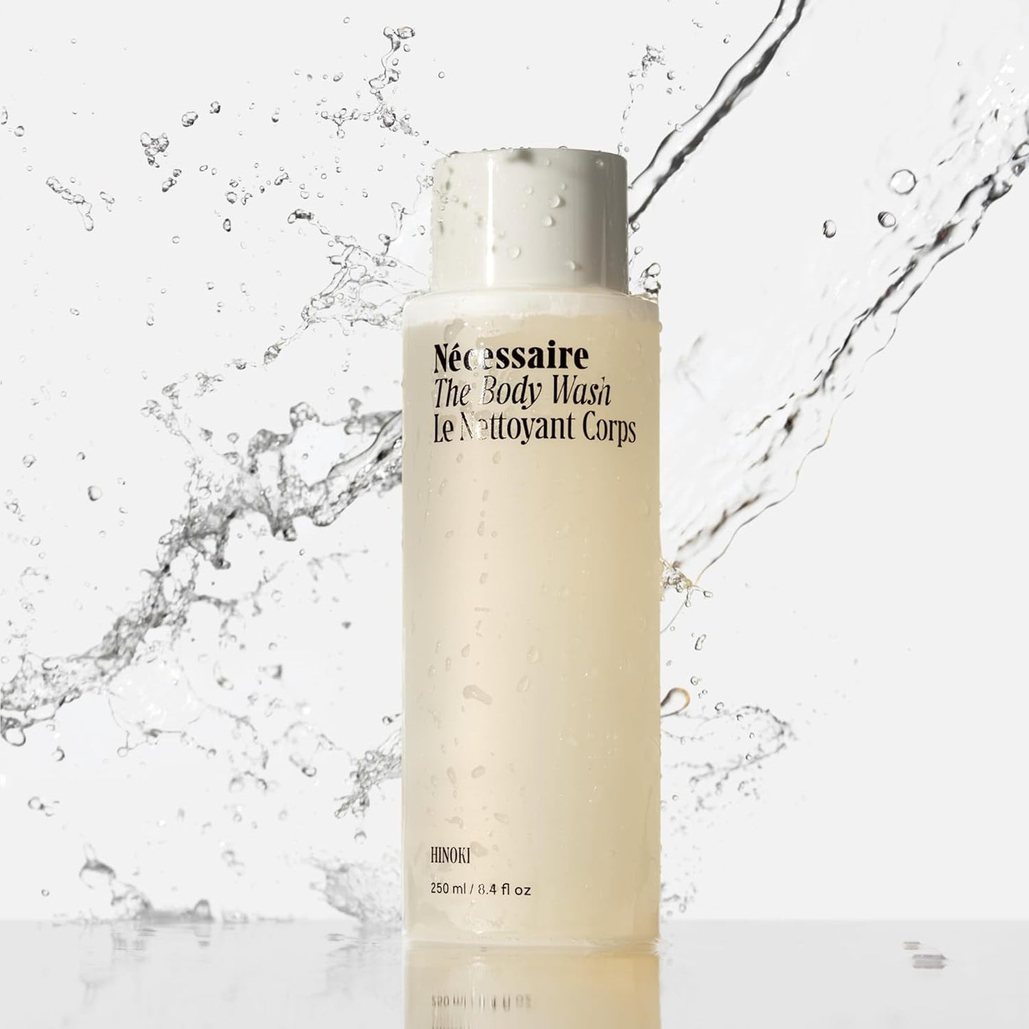 the Body Wash Hinoki - Multi-Oil Shower Gel Body Wash for Sensitive Skin with Niacinamide. 8.4 Fl Oz.