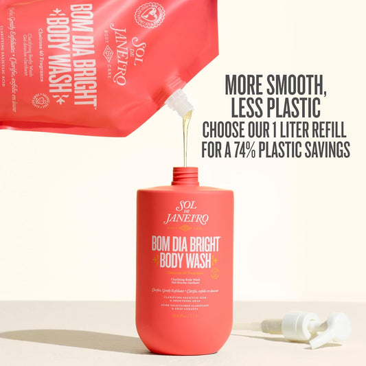Sol De Janeiro Bom Dia Bright Clarifying AHA BHA Body Wash