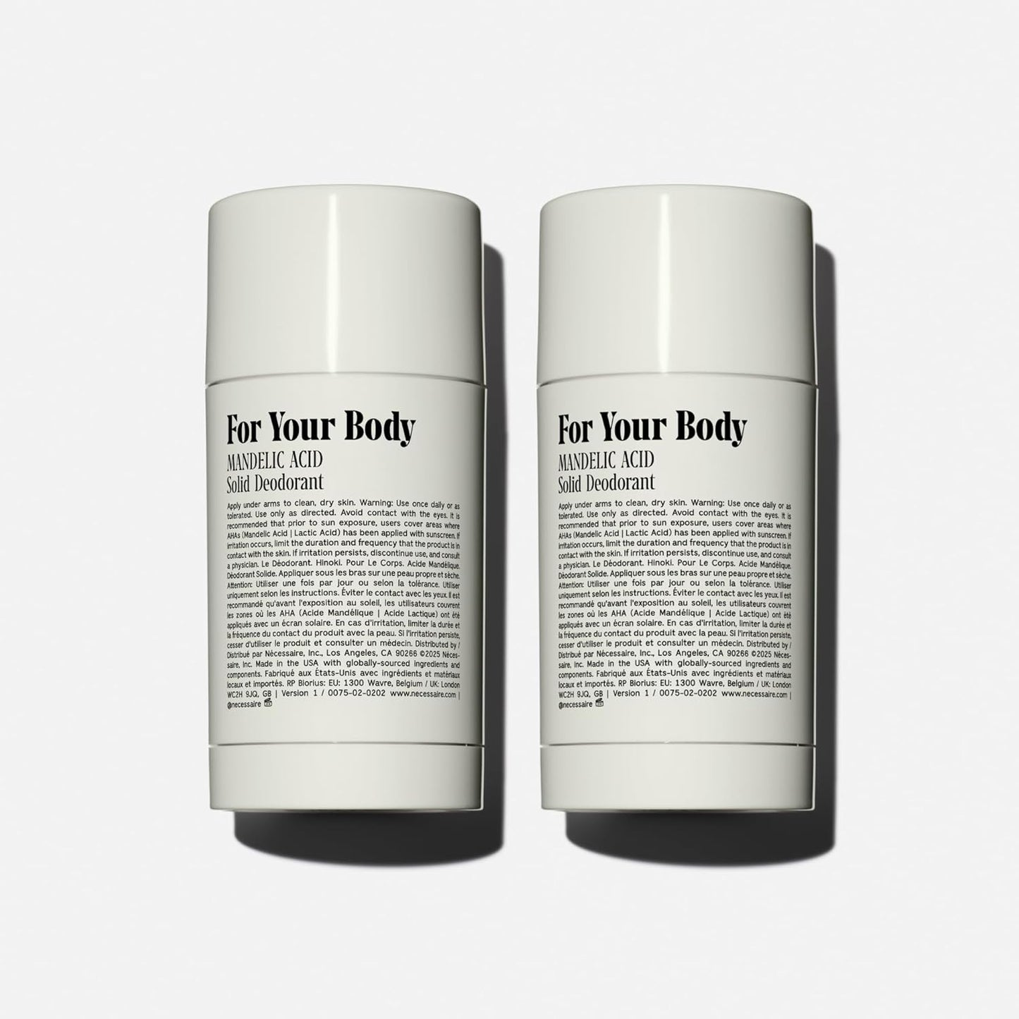 the Deodorant Hinoki | Natural Aluminum Free Deodorant (2X 75 G/2.5 Oz)