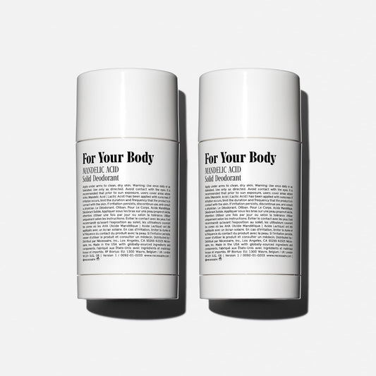 the Deodorant Fragrance-Free | Natural Aluminum Free Deodorant (2X 75 G/2.5 Oz)