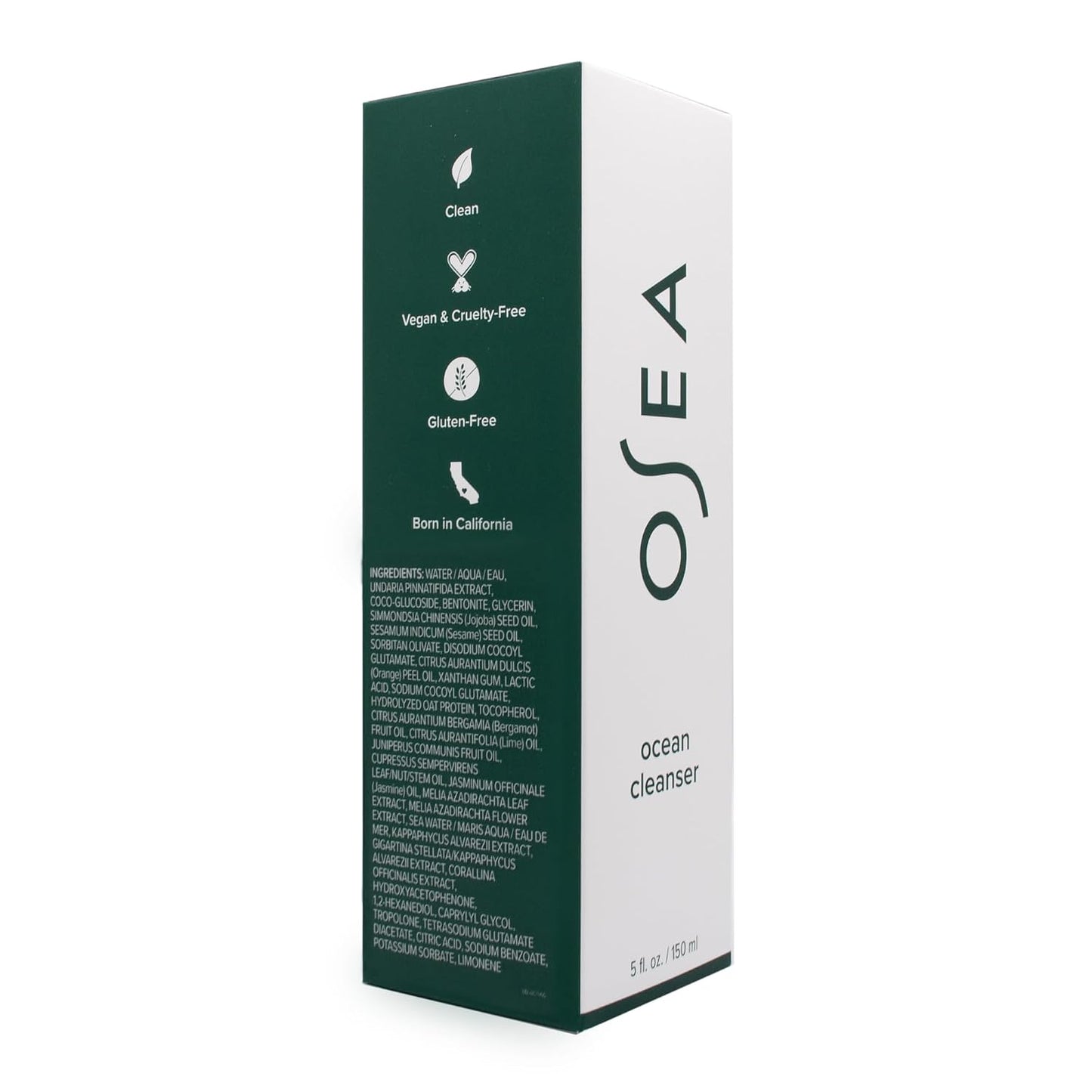 Ocean Cleanser 5 Oz - Nourishing Facial Cleansing Gel - Mineral-Rich Face Wash - Gentle Face Cleanser - Clean Beauty Skincare - Vegan & Cruelty-Free Facial Wash