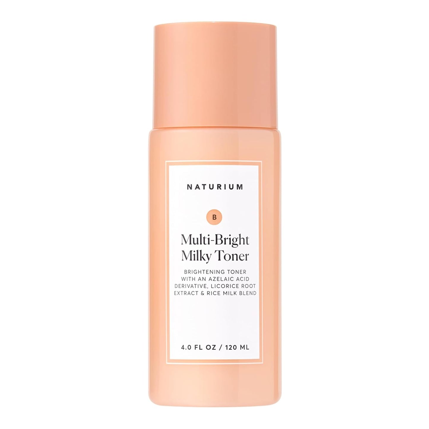 Multi-Bright Milky Toner, Exfoliating Skincare for Face with Azelaic Acid, 120 Ml / 4 Fl Oz