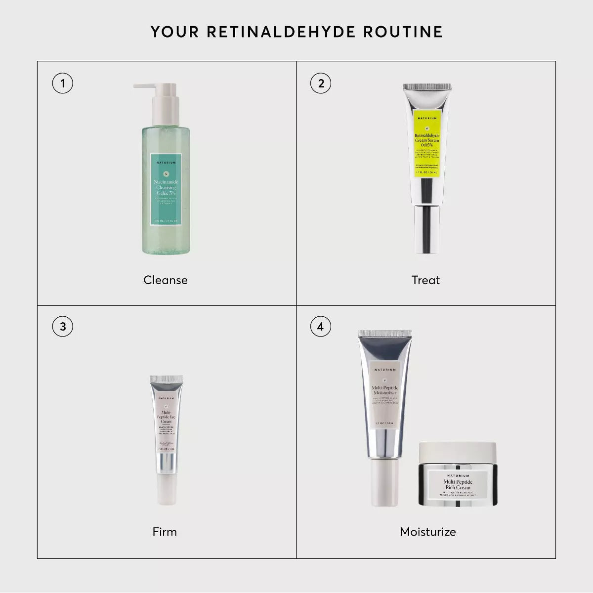 Naturium Retinaldehyde Cream Serum 0.05% - 1.7 Fl Oz: Anti-Aging, Face Serum, Normal Skin, Unscented
