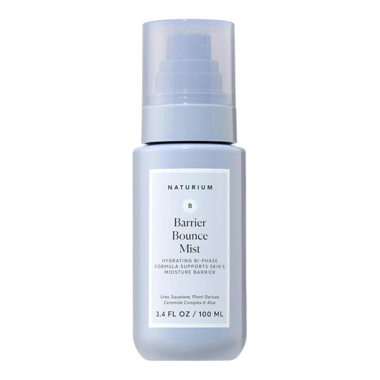 Barrier Bounce Mist, Hydrating Skincare with Urea, Squalane, Plant-Derived Ceramide & Aloe, 100 Ml / 3.4 Fl Oz