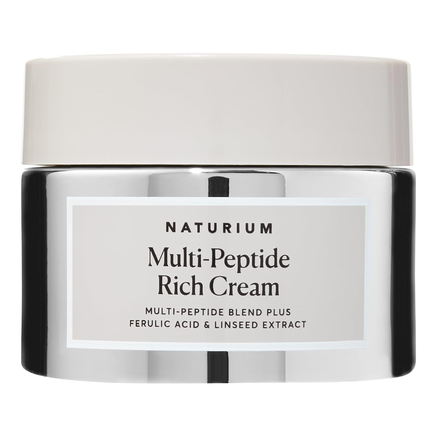 Multi-Peptide Rich Cream, Hydrating & Nourishing to Help Appearance of Fine Lines & Wrinkles, Vegan & Cruelty-Free, 1.7 Oz