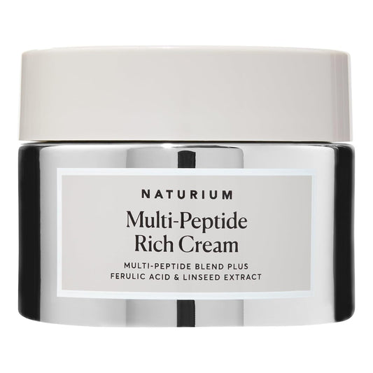 Multi-Peptide Rich Cream, Hydrating & Nourishing to Help Appearance of Fine Lines & Wrinkles, Vegan & Cruelty-Free, 1.7 Oz
