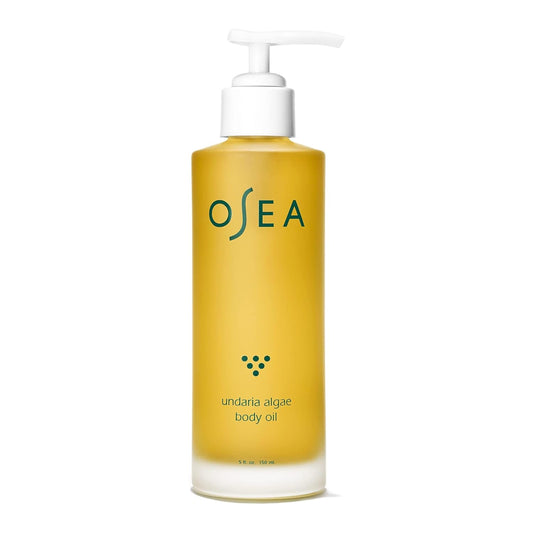 Undaria Algae Body Oil 5 Oz – Visibly Firming, Deeply Moisturizing, Instantly Improve Elasticity, Clean Lightweight Non-Greasy Hydration, Vegan & Cruelty-Free Seaweed Skincare
