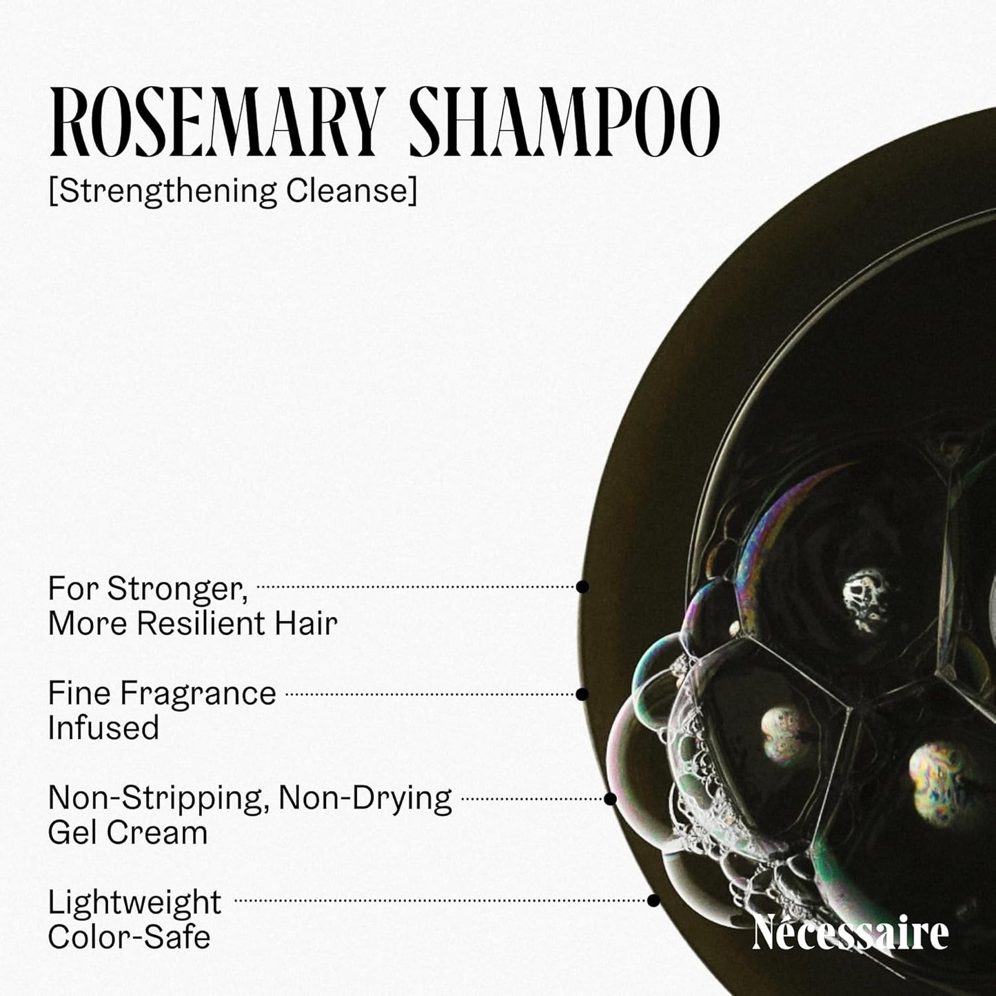 Rosemary Hair Duo | Multi-Protein Strengthening Rosemary Shampoo and Conditioner Set . 250 Ml / 8.4 Oz