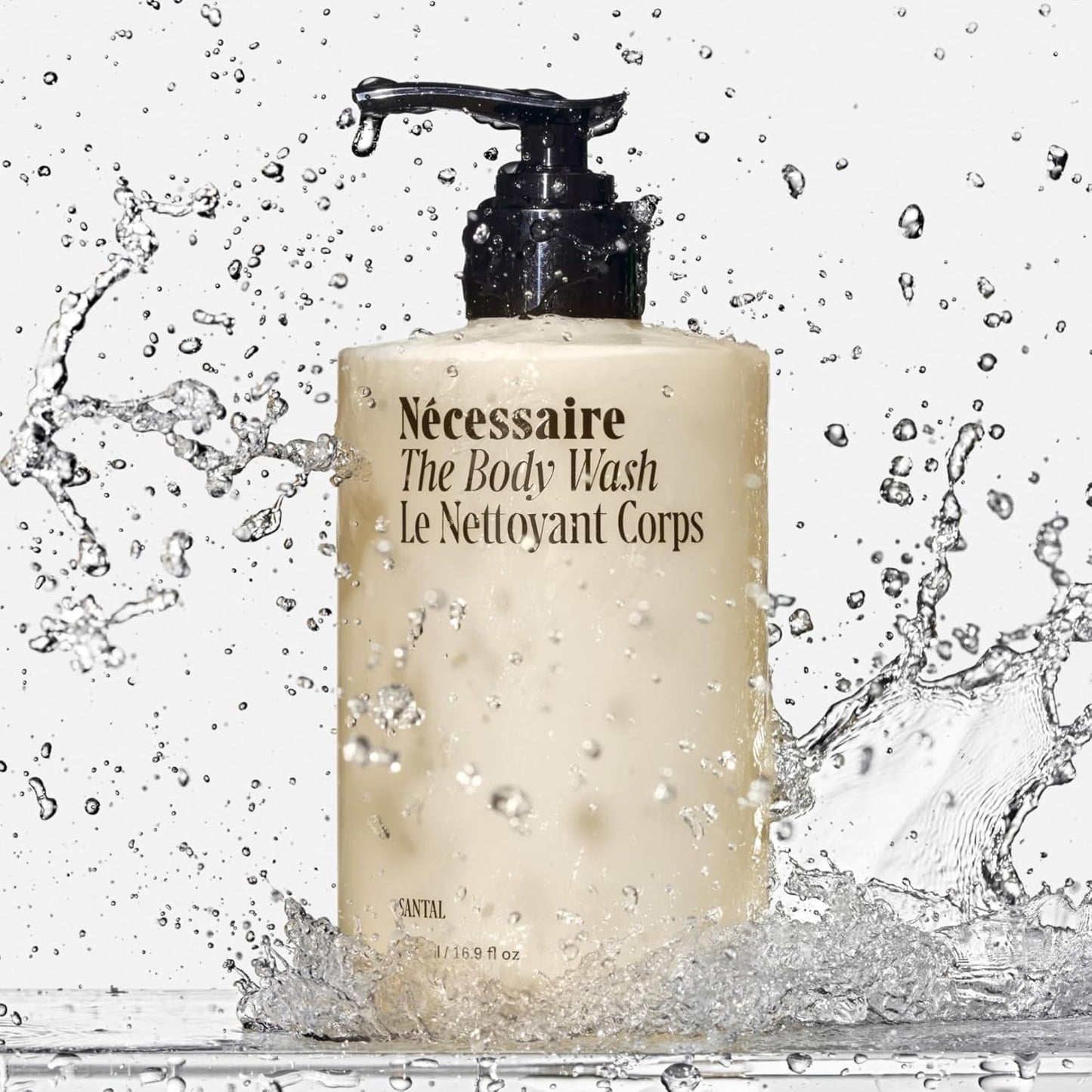 the Body Wash Santal. Multi-Oil Shower Gel Body Wash for Sensitive Skin with Niacinamide. 500Ml/16.9 Fl Oz
